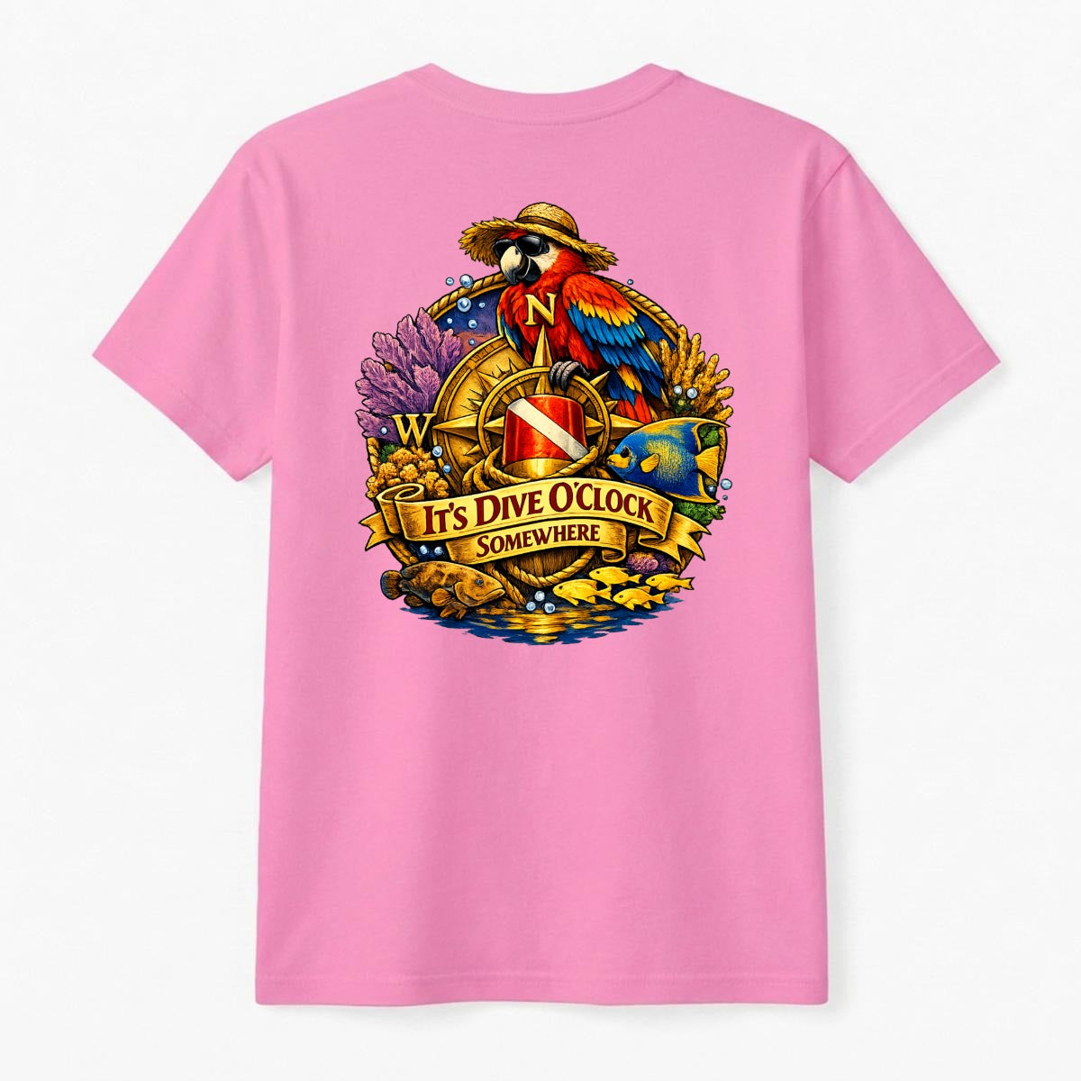 Compass Roost Men's T-Shirt | Gildan 5000