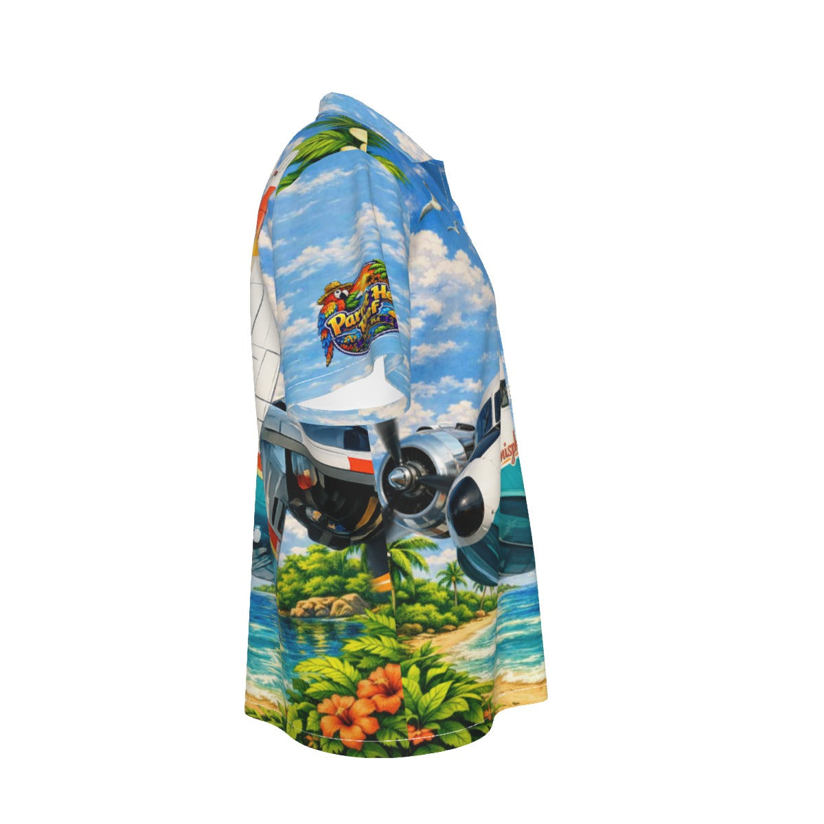 Hemisphere Dancer Men's Hawaiian Shirt