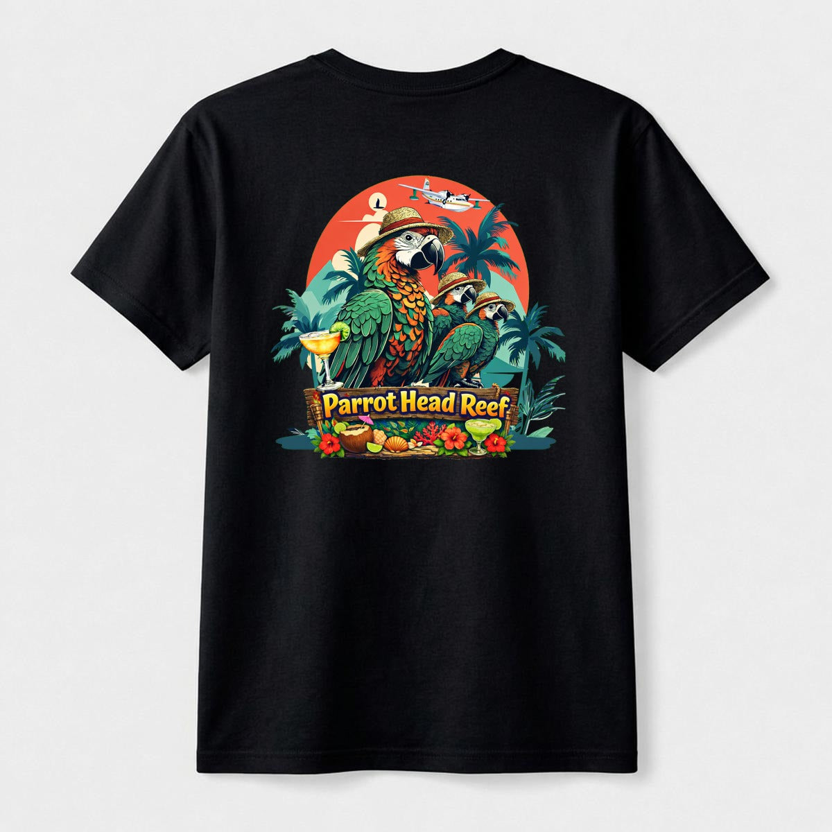 Sunset Outpost Men's T-Shirt | Gildan 5000