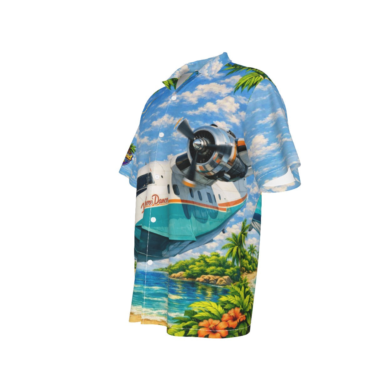 Hemisphere Dancer Men's Hawaiian Shirt