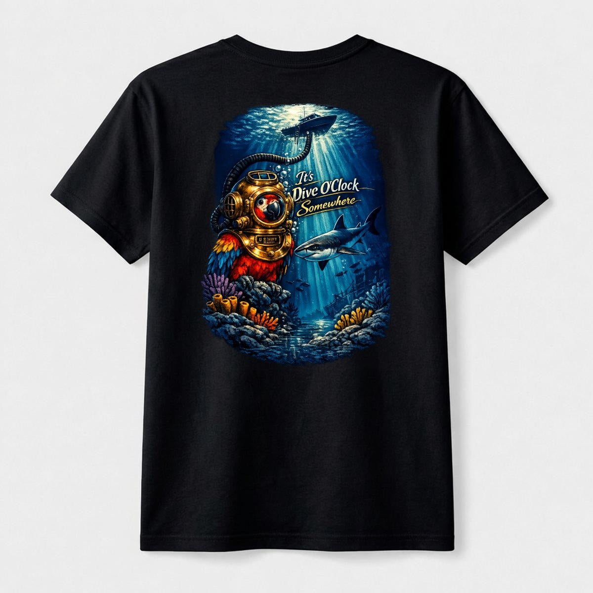 Deep Diver Men's T-Shirt | Gildan 5000