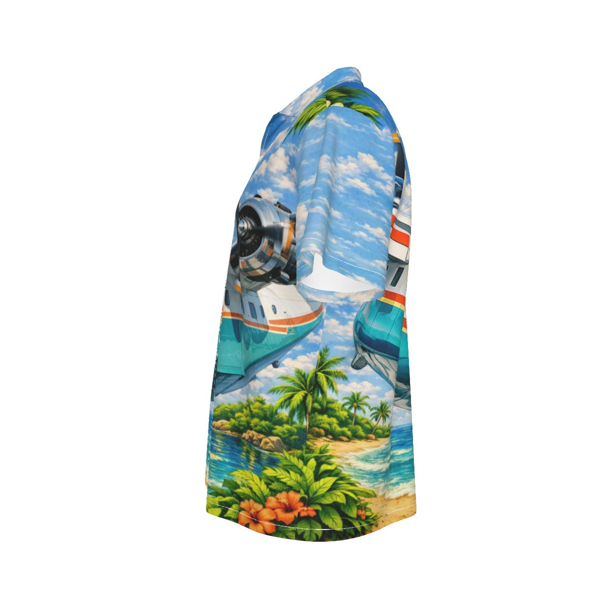 Hemisphere Dancer Men's Hawaiian Shirt