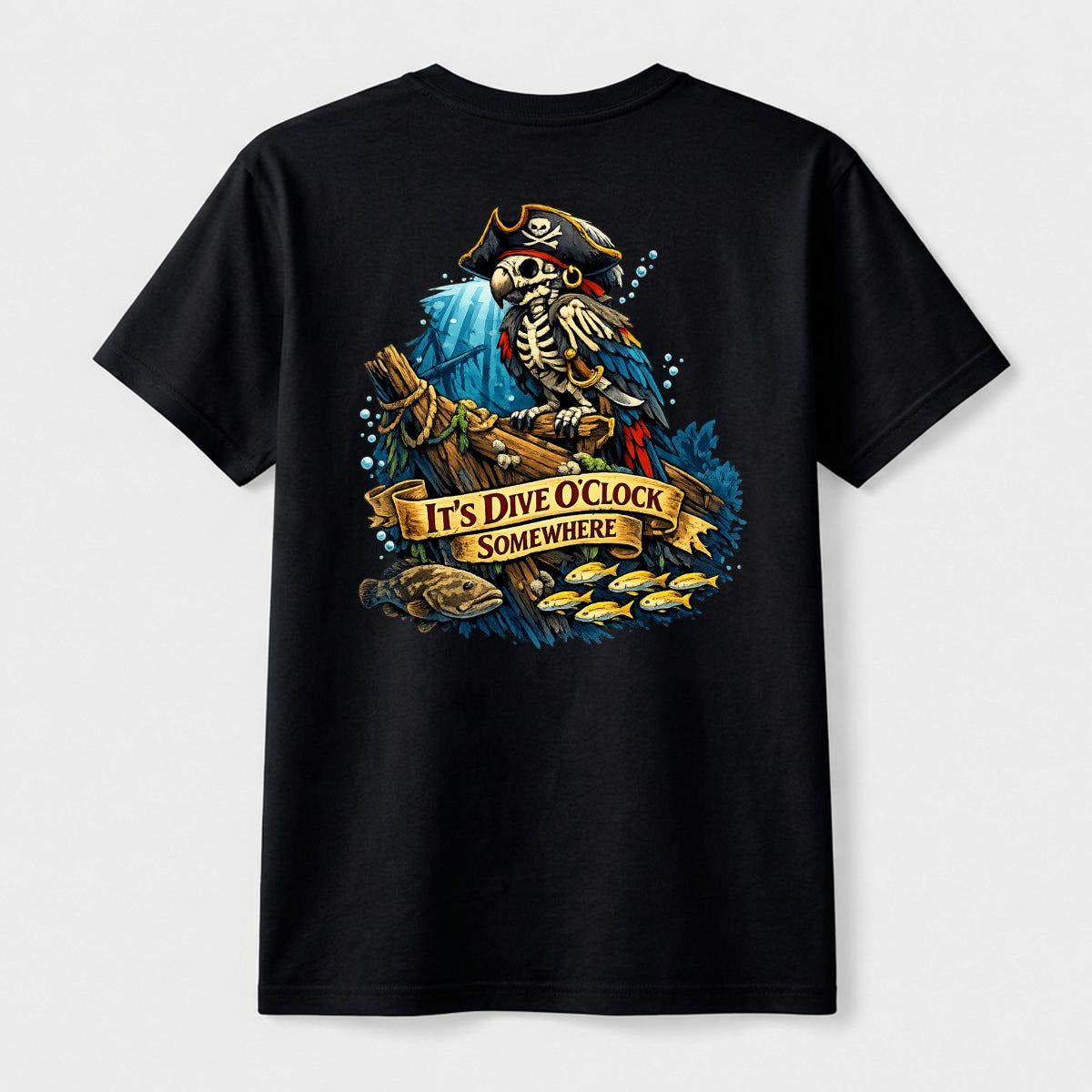 Ghostly Perch Men's T-Shirt | Gildan 5000