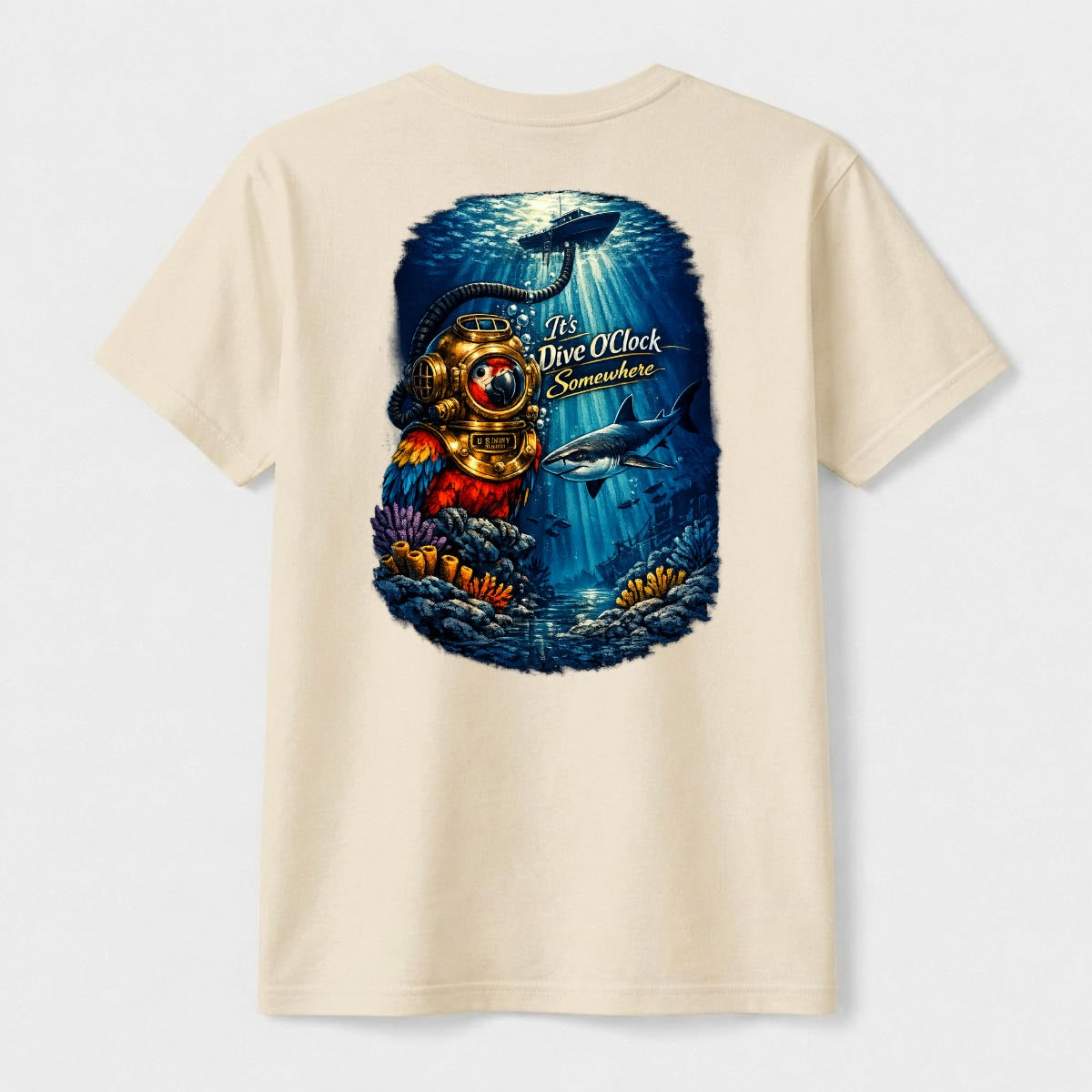 Deep Diver Men's T-Shirt | Gildan 5000