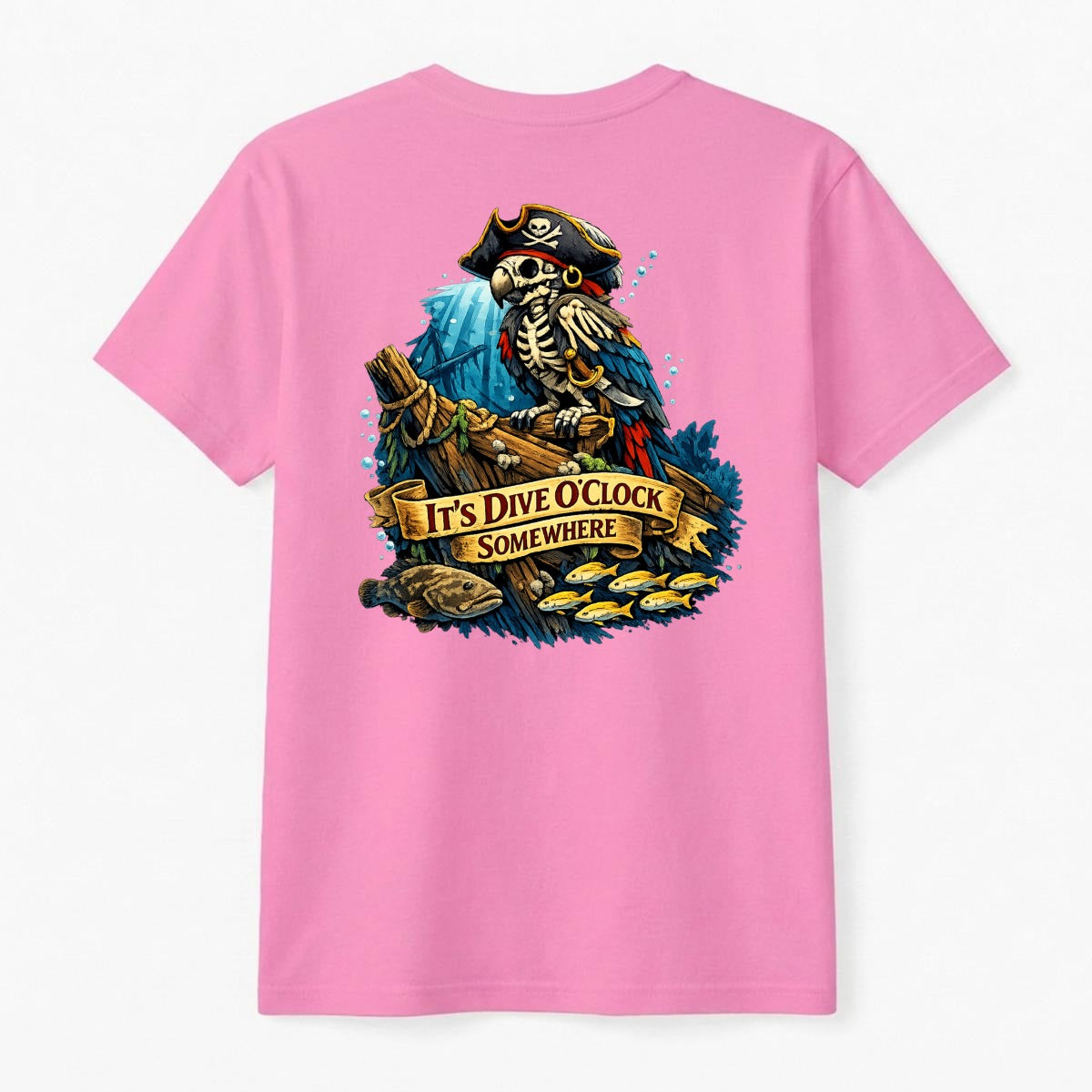 Ghostly Perch Men's T-Shirt | Gildan 5000