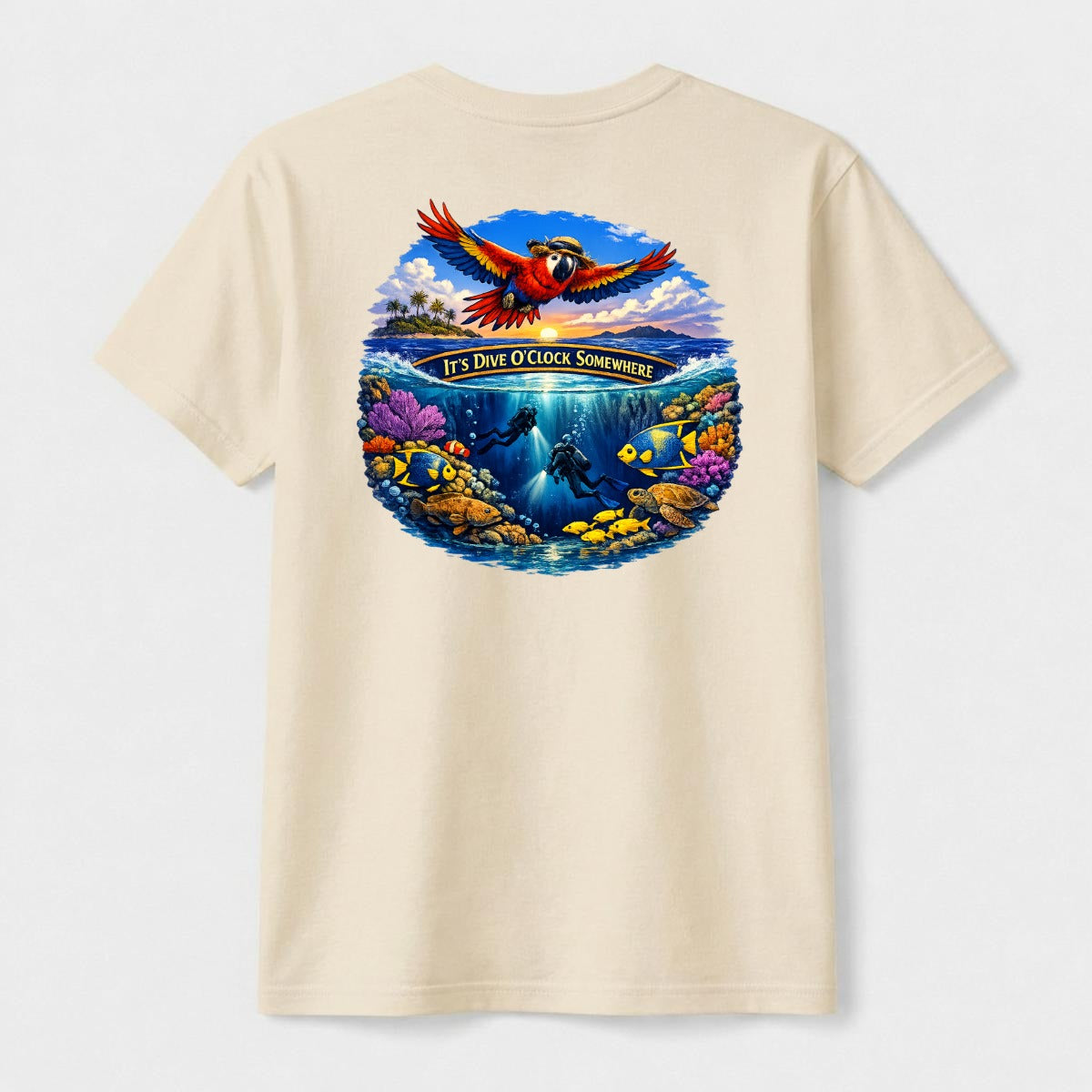 Tropic Descent Men's T-Shirt | Gildan 5000