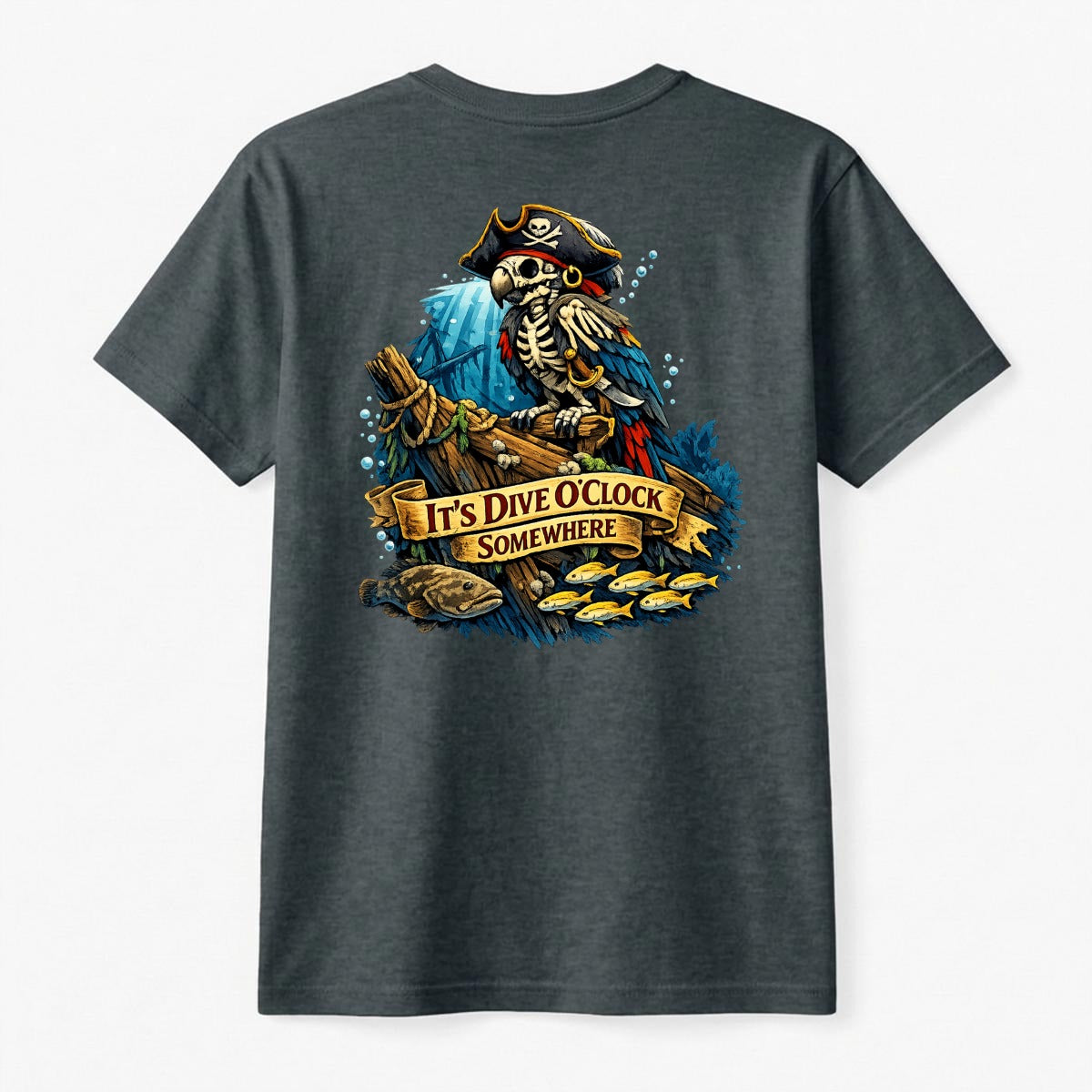 Ghostly Perch Men's T-Shirt | Gildan 5000