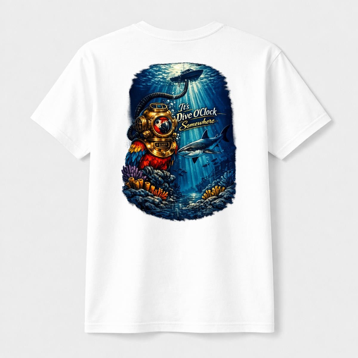 Deep Diver Men's T-Shirt | Gildan 5000