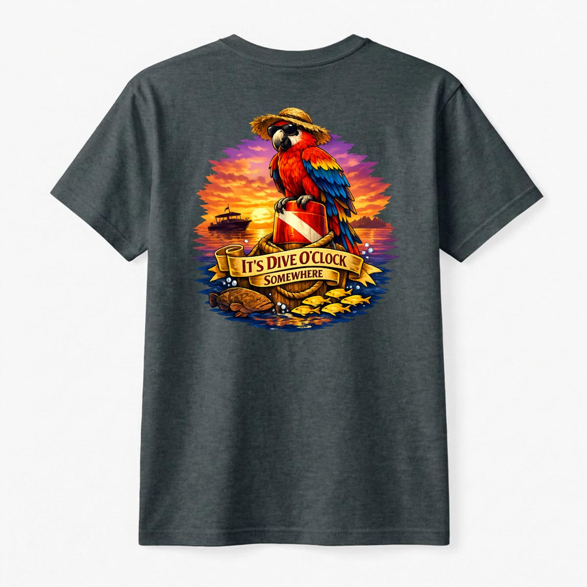 Tropic Marker Men's T-Shirt | Gildan 5000