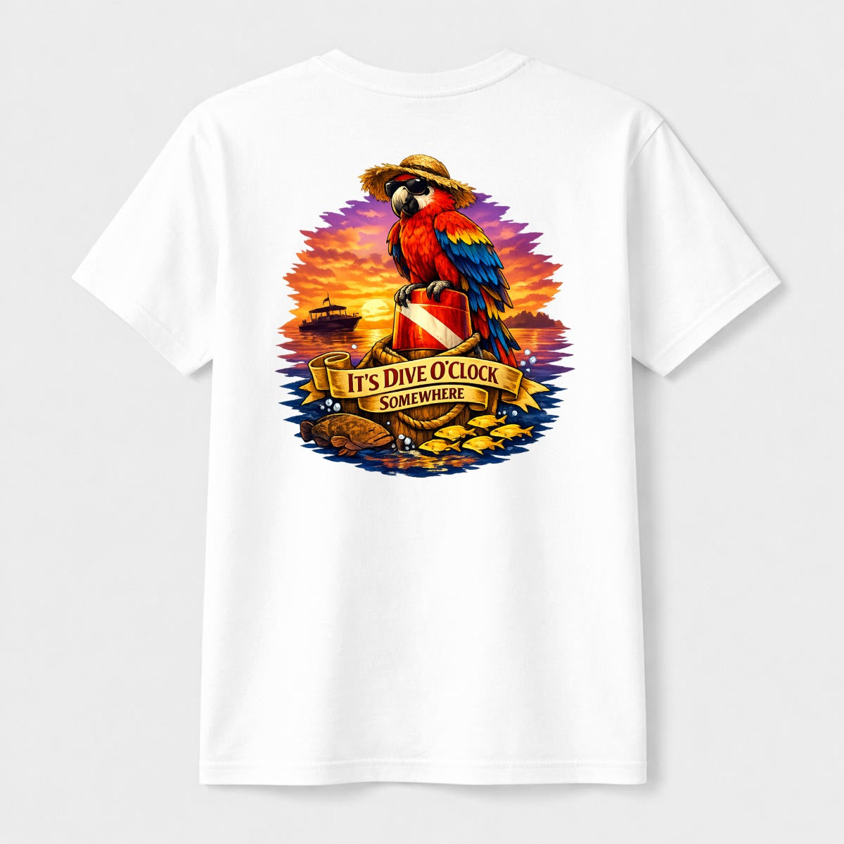 Tropic Marker Men's T-Shirt | Gildan 5000