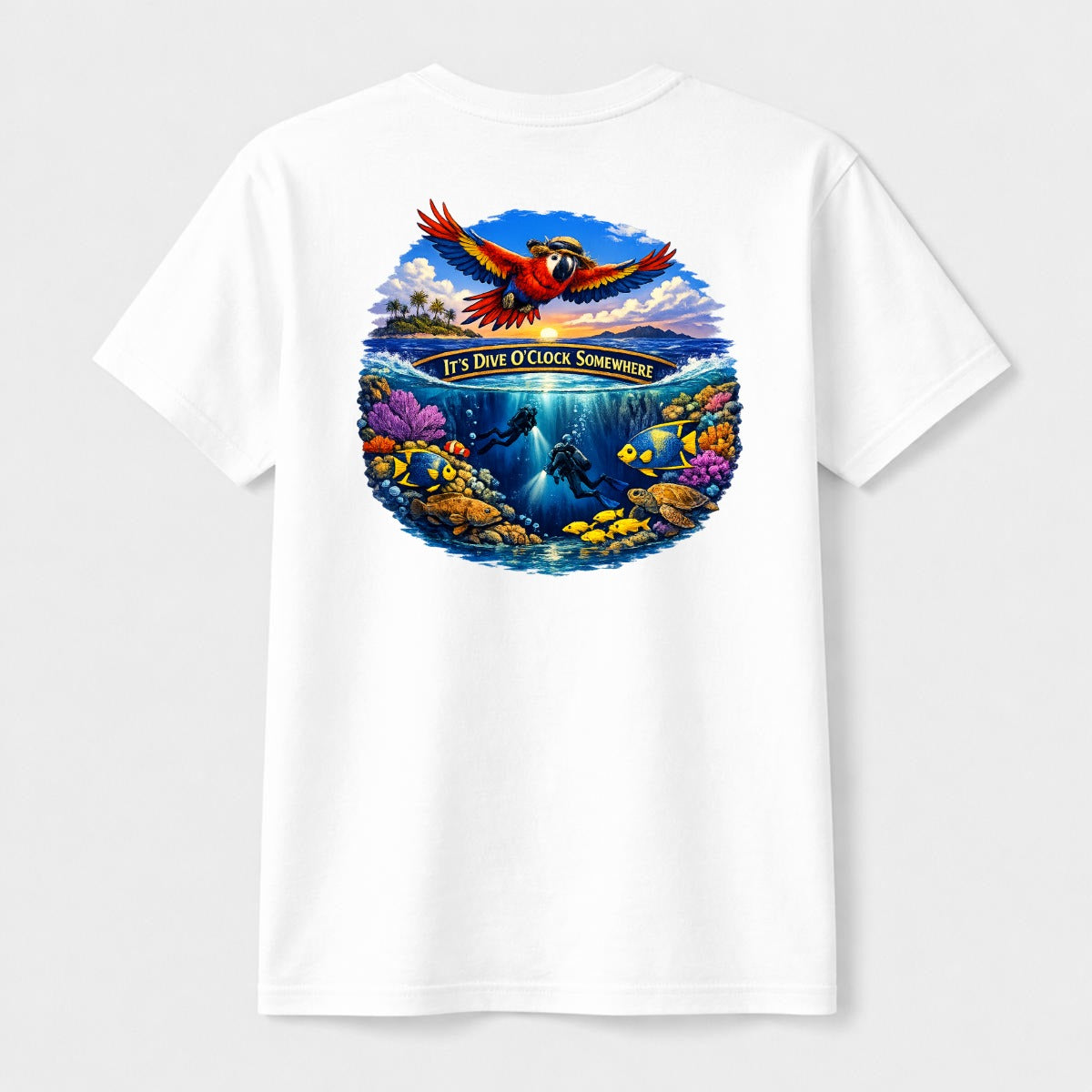 Tropic Descent Men's T-Shirt | Gildan 5000
