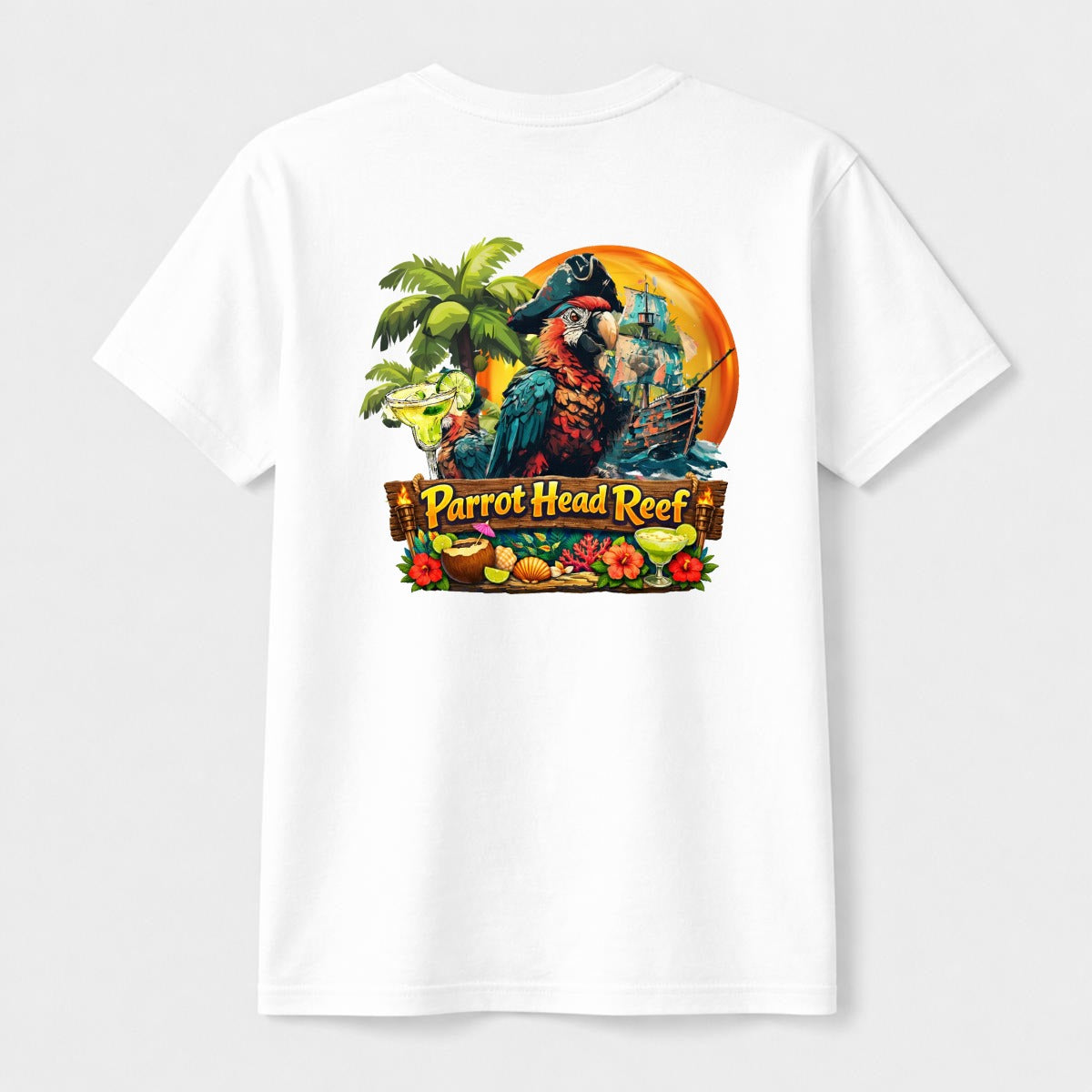 Parrot Buccaneer Men's T-Shirt | Gildan 5000