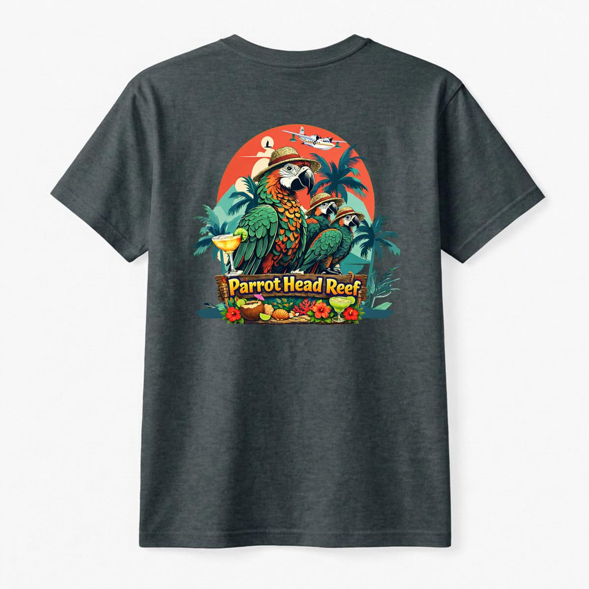 Sunset Outpost Men's T-Shirt | Gildan 5000