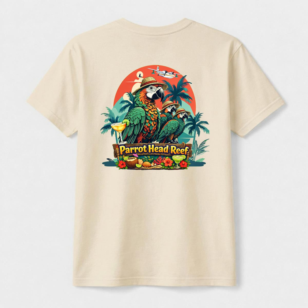 Sunset Outpost Men's T-Shirt | Gildan 5000