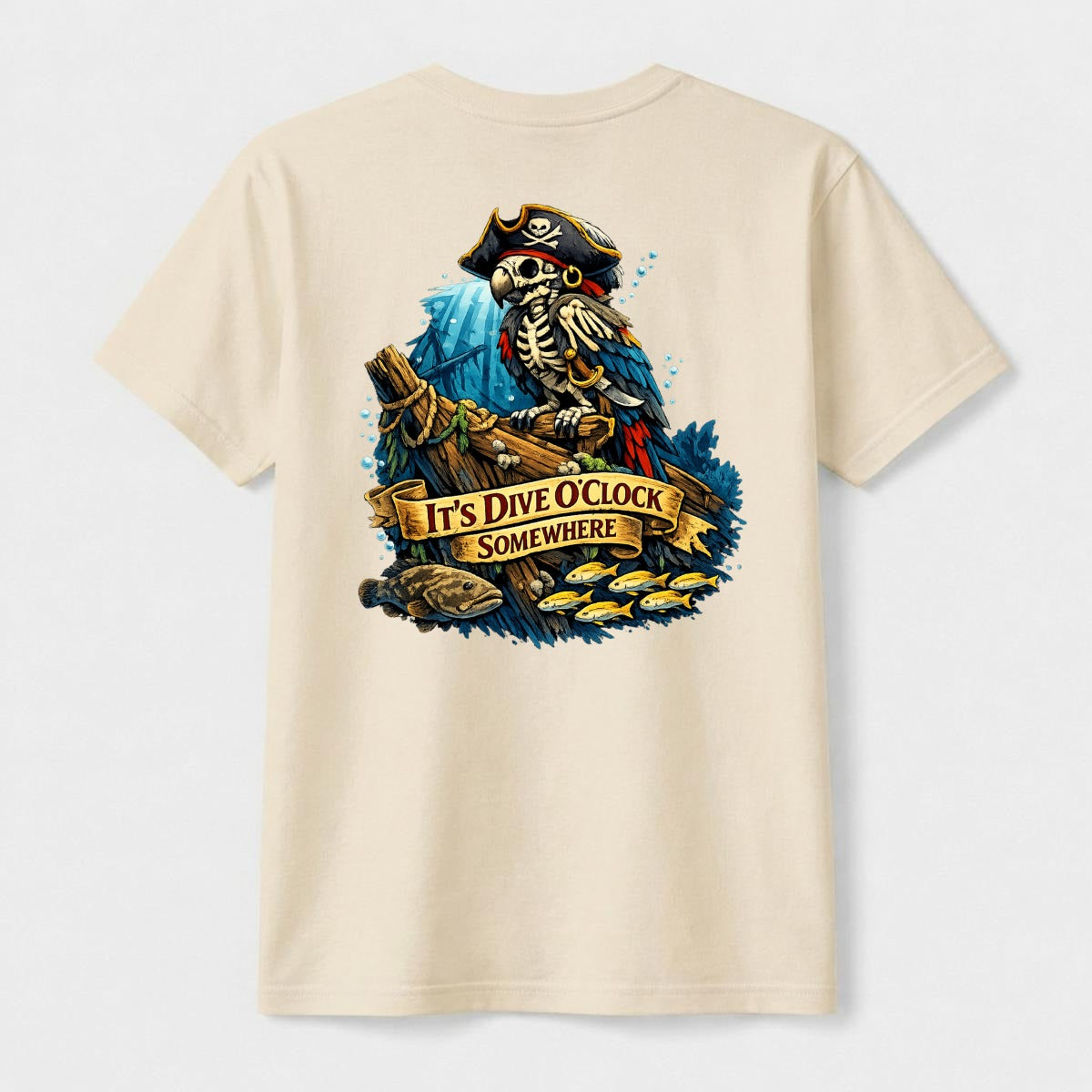 Ghostly Perch Men's T-Shirt | Gildan 5000